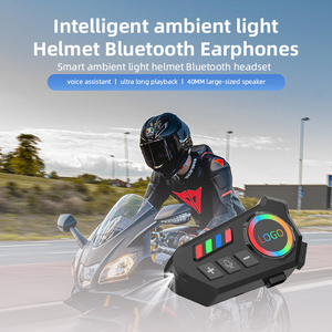 Casco de diseño privado Auricular Bluetooth Auricular inalámbrico para motores Tws Bluetooth 5,4 Venta directa de fábrica - Product Image 5