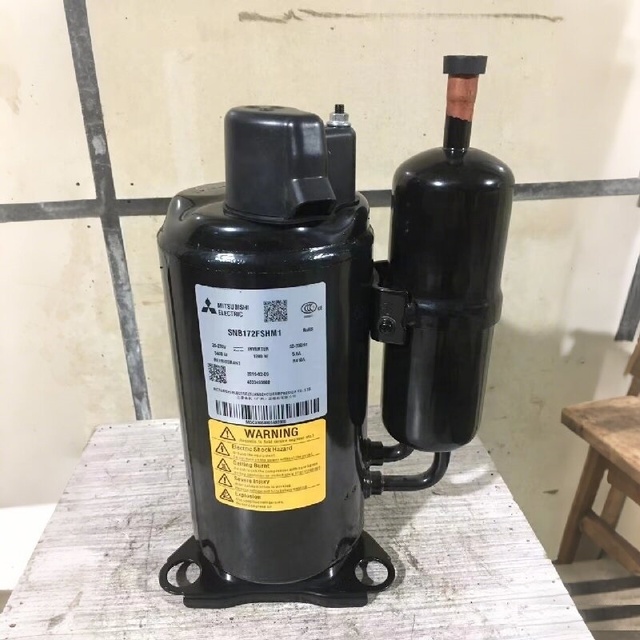 Mit-subishi SNB172FJGMC DC Inverter Rotary Refrigerator Compressor R410A 27-200V 5460W/1640W for Heat Pump & Air Conditioner