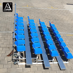<span class=keywords><strong>Gradas</strong></span> de Aluminio para Gimnasio de 4 Filas <span class=keywords><strong>con</strong></span> Asientos de Plástico, <span class=keywords><strong>Gradas</strong></span> Portátiles de Aluminio para Fútbol, <span class=keywords><strong>Gradas</strong></span> de Aluminio <span class=keywords><strong>con</strong></span> Ruedas - Product Image 6