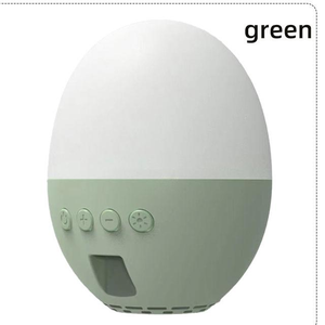 Mini trứng trắng tiếng ồn đèn loa RGB LED chiếu sáng Pin Powered loa âm thanh cho điện thoại di động sử dụng điện thoại - Product Image 2
