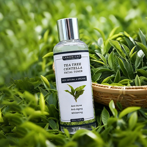 Produits de soin de la peau coréens biologiques LANORIENT en marque privée, tonique visage à la vitamine E anti-acné <span class=keywords><strong>hydratant</strong></span> à l'arbre à thé pour peaux noires - Product Image 2