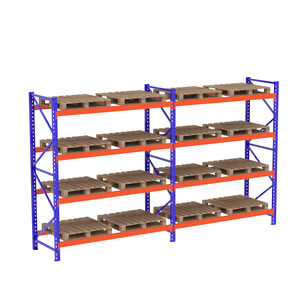 Estante de almacenamiento de <span class=keywords><strong>metal</strong></span> resistente Estante de almacén con estantes de acero y estante de exhibición de <span class=keywords><strong>metal</strong></span> para palés - Product Image 6
