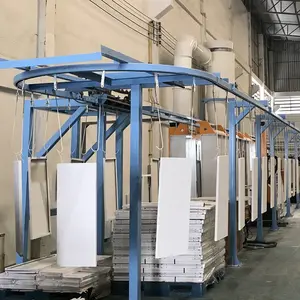 China Overhead Trolley Conveyor Chain System for Powder Coating