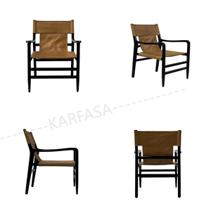 <span class=keywords><strong>เก้าอี้</strong></span>พักผ่อนดีไซน์ทันสมัย โครงไม้เนื้อแข็งหุ้มหนัง  ออกแบบตามหลักสรีรศาสตร์  สะดวกสบาย เหมาะสำหรับห้องนั่งเล่นและสำนักงาน ทนทาน ขายส่ง - Product Image 5