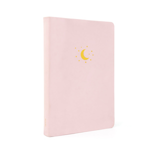 Cahier d'agenda avec objectif journalier A5 avec impression personnalisée Couverture en cuir non datée Fournitures scolaires pour étudiants et enseignants - Product Image 1