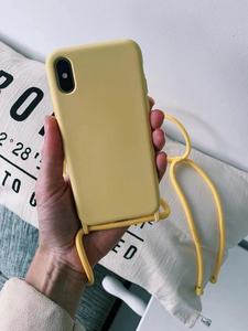 Sangle <span class=keywords><strong>Cordon</strong></span> Chaîne Téléphone Bande Collier Lanière Liquide Silicone Téléphone Cas pour <span class=keywords><strong>iPhone</strong></span> <span class=keywords><strong>12</strong></span> 11 <span class=keywords><strong>Pro</strong></span> XS <span class=keywords><strong>Max</strong></span> XR 7 8Plus Accrocher Carry Cover - Product Image 4