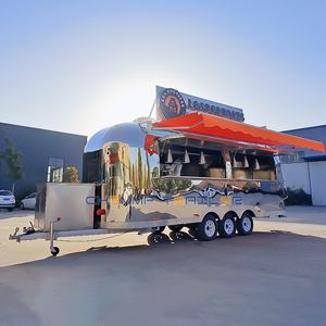 Food Truck Mobile Personalizzato Chammp in Acciaio Inox 6,5m, Rimorchio per Catering, Pizza, Caffè, Taco, Gelato, Cucina Completa per Snack - Product Image 3