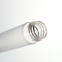 Ru Star Großhandel 5ml-25ml Klare Glasflasche mit Schwarzem Aluminiumverschluss Reagenzglas Süßigkeiten Gewürze Aufbewahrung Leere Nachfüllbare Flaschen