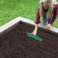 Nouveaux semoirs manuels à pousser pour jardin, patio et maison, pour gazon, pommes de terre, maïs, pots et jardinières