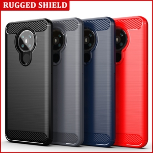 Carbon Fiber Shockproof Soft TPU Back Cover Mobile Phone <strong>Case</strong> for <strong>nokia</strong> 5.3 - Product Image 4