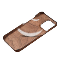 Coque de téléphone en bois personnalisable pour iphone13 Apple coque de téléphone en fibre de carbone