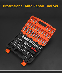 46pcs 1/4-Inch High Quality Socket <strong>Set</strong> Car Repair Tool Ratchet <strong>Keys</strong> Chrome Vanadium <strong>Torque</strong> Wrench Combination Spanner Bit - Product Image 5
