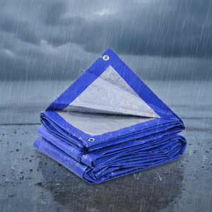 Telo in Plastica Blu Impermeabile in Polietilene PE a Prezzo Conveniente per Coperture Esterne - Product Image 1