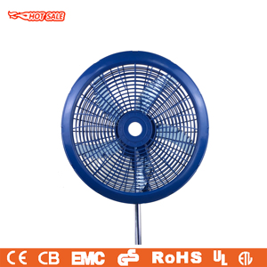 Industrial Silent Plastic Electric <b>Stand</b> <b>Fan</b> with Hole Round Base Blade Pedestal Outdoor Use - Product Image 4