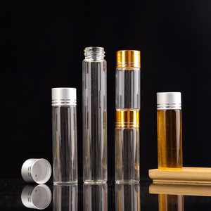 Flacon pharmaceutique en verre borosilicaté transparent de 5/8/10/15/18/20/25 ml, tube rond pour sirop et homéopathie, flacon de médicament de 30 ml avec couvercle en plastique - Product Image 6