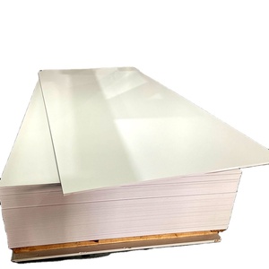 White <strong>PVC</strong> <strong>Foam</strong> <strong>Board</strong> Wall Panel Customizable Cutting and Printing - Product Image 1