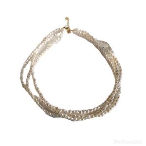 Collar de la Serie Bosque de Hadas 2021, Collar de Perlas Barrocas Naturales de Agua Dulce, Collar de Clavícula, Cadena Corta de Una o Varias Capas - Product Image 5