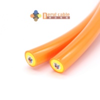 Cable con Cubierta de PUR Flotante de Cero Flotabilidad, Conductor de Cobre Blindado Trenzado, 300-1000V, para Aplicaciones ROV de Clase Industrial