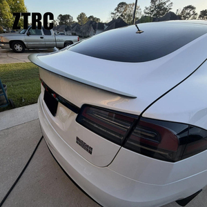 สปอยเลอร์หลังทรง Y สำหรับรถยนต์ Model S วัสดุคาร์บอนไฟเบอร์แท้แบบด้าน ปี 2012-2026 - Product Image 6