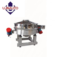 Unité de tamisage oscillante mini-rond multi-niveaux pour la purification et la calibrage des particules en poudre, à usage de recherche
