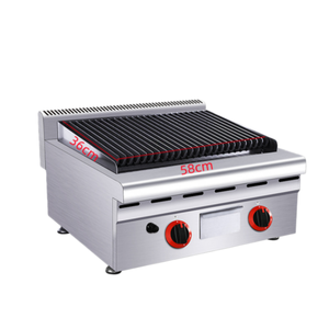 Parrilla de Barbacoa Comercial de Acero Inoxidable con Calentamiento a <span class=keywords><strong>Gas</strong></span> <span class=keywords><strong>y</strong></span> <span class=keywords><strong>Piedra</strong></span> Volcánica, Equipo de Cocina para Restaurantes, Barbacoa Portátil - Product Image 2