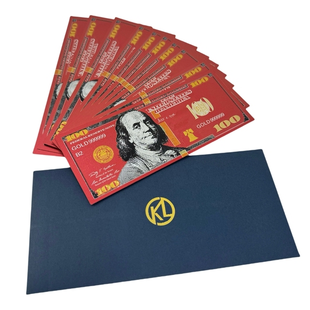 Prophila 100 Pochettes Pour Billets De Banque – Cristal, Format 150x70 Mm