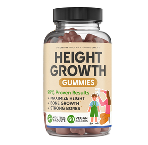 Factory Wholesale Growth Vitamins for Kids <strong>Height</strong> Kids <strong>Height</strong> Grown Gummies Kids Growth Vitamins for <strong>Height</strong> <strong>Booster</strong> - Product Image 1