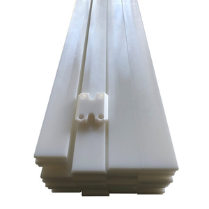 Ultra High Weight Polyethylene Pallet <b>Slide</b> Rail 10 Inch White <b>Plastic</b> Sliding Bearing Part - Product Image 1