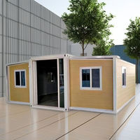 Maison pliante portable Maisons préfabriquées en acier Maison de conteneur modulaire pour la vie et la solution de conteneur d'immeuble de bureaux personnalisable