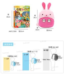 Netter Kleinkind rucksack Kleinkind tasche Plüsch tier Cartoon Mini Reisetasche für Baby Girl Boy <span class=keywords><strong>2</strong></span>-6 Jahre - Product Image 6