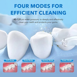 Fabricante profesional <span class=keywords><strong>Precio</strong></span> al por mayor IPX7 Agua Dental Flosser Dientes Pick <span class=keywords><strong>Irrigador</strong></span> oral inalámbrico portátil Recargable - Product Image 3