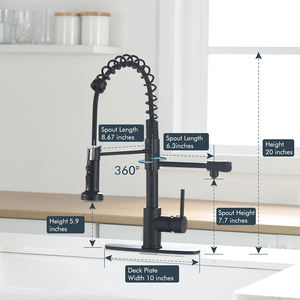 ก๊อกน้ำทองเหลืองอเนกประสงค์แบบ3โหมดสำหรับผู้หญิงก๊อกน้ำห้องครัวทันสมัยสำหรับ360cuteaanimal3ตามใจชอบ - Product Image 6