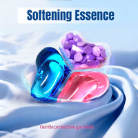 Perles de lessive anti-acariens Airpurgy, 30 pièces, 3 compartiments, capsules de nettoyage parfumées 5-en-1, plus de 80% d'ingrédients actifs
