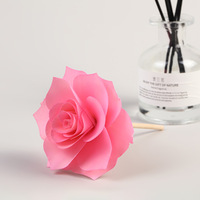 Vente en gros fait à la main en coton Sola en bois fleur roseaux diffuseur diffuseur de parfum stocké plantes décoratives