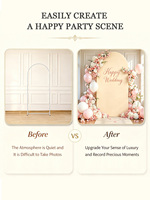 Housse de fond de scène élastique en Spandex ajustée et extensible pour décoration de mariage, baby shower, fête d'anniversaire