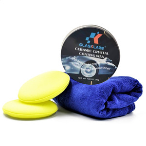 120g Hard Glossy <b>Car</b> Wax Set with Crystal Plating Waterproof Film Coating Formula Covers Paint Surface and <b>Polish</b> - Product Image 1