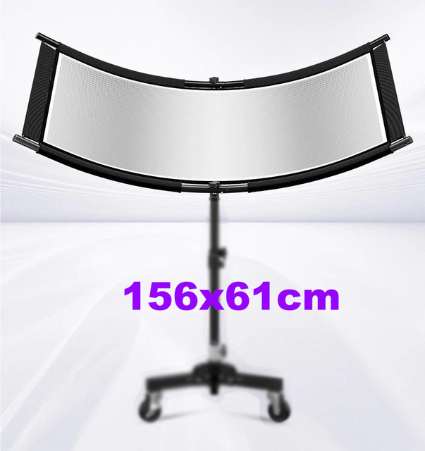 4 in 1 U Shaped Curved Reflector  Eyelighter Catch Light With Carry Bag for Studio Portrait Photography Video Shooting
