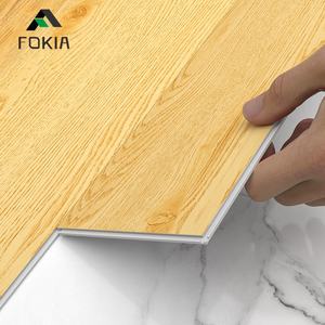 พื้น SPC ผลิตในจีน ลายไม้เคลือบ UV หลากสี กันน้ำ กันลื่น ระบบคลิกล็อค Unilin หนา 4-6 มม. - Product Image 5