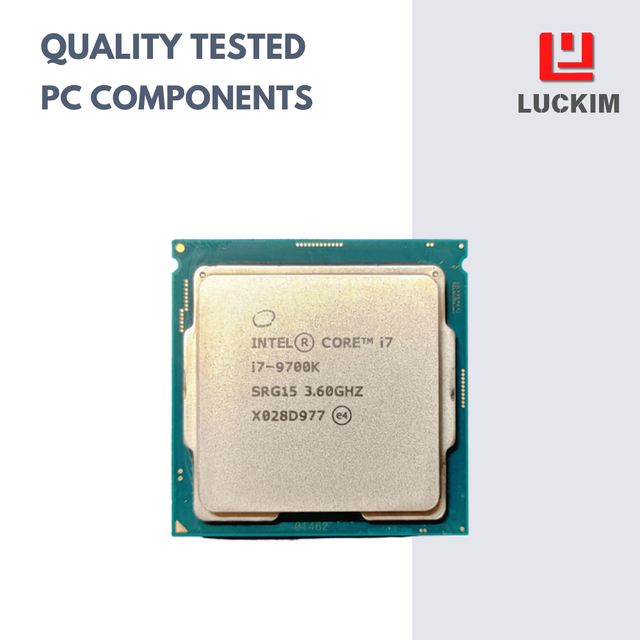 I7-9700K 8-Core 8-Thread Desktop CPU 3.6-4.9GHz 12MB Cache LGA1151 95W
