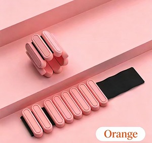 น้ำหนักข้อมือแบบปรับได้ 2 ปอนด์ 4 ปอนด์ สำหรับทุกเพศ ใช้สำหรับออกกำลังกาย ทำจากซิลิโคน สวมใส่ได้ที่ข้อมือและข้อเท้า พร้อมโลโก้สั่งทำได้ - Product Image 3