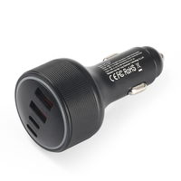 Chargeur de voiture super rapide haute puissance 160W 2A2C multi-ports PD PPS QC compatible avec iPhone Samsung Galaxy