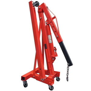 Grue de levage de moteur hydraulique pliable de 1 tonne, grue de chantier robuste pour la réparation automobile, garage, atelier - Product Image 2