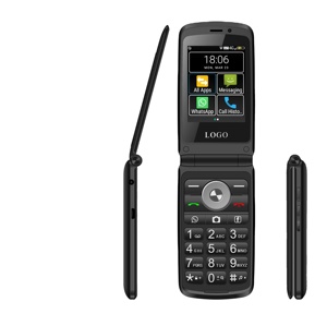 2.8 Inch TP Màn Hình Cảm Ứng <span class=keywords><strong>Android</strong></span> Cao Cấp Thông Minh Lật Điện Thoại 4 Gam Tính Năng Điện Thoại Hai Sim Thẻ Bàn Phím Lớn - Product Image 4