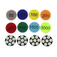 Disques de ponçage diamantés OEM TGS haute efficacité de 1 pouce (25 mm) pour le polissage à sec du marbre, du quartz, du verre et de la pierre