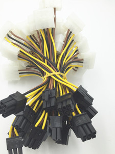 <strong>Computer</strong> 6 Pin to dual <strong>4</strong> Pin PCI Express Power Converter Cable for <strong>Graphics</strong> <strong>card</strong> power - Product Image 4
