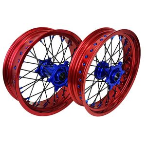 Juego de Ruedas Supermoto de Aluminio CNC 7116-T6 de <span class=keywords><strong>17</strong></span> Pulgadas 3.5 5.0 para Beta <span class=keywords><strong>300</strong></span>, Piezas de Motocicleta Todoterreno, Llantas - Product Image 3