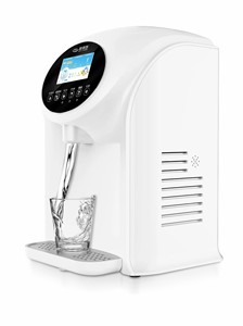 Ioniseur d'<span class=keywords><strong>eau</strong></span> alcaline à hydrogène 5 plaques de troisième génération avec 3 filtres, sortie <span class=keywords><strong>eau</strong></span> chaude et tiède, lavage automatique à l'acide, commande vocale, CE, OEM - Product Image 4