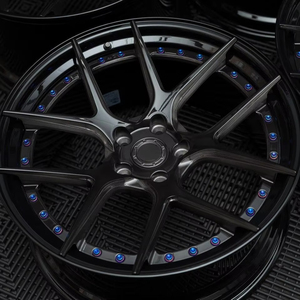 รถแข่งอลูมิเนียมปลอมแปลง2ชิ้นล้อ18-23นิ้ว5X112 5X100 5X114.3 5X120 35มม. ล้อปลอมแปลงสำหรับ BMW E46 NE - Product Image 1