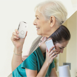 Dispositivo di Allarme SOS 4G Intelligente con Localizzatore in Tempo Reale per Anziani che Vivono Soli, Teleassistenza - Product Image 1