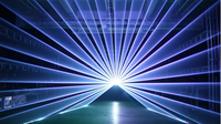 Lumière laser d'animation RVB pleine couleur 20W étanche IP65 DMX512 pour spectacle laser extérieur pour concert et événement